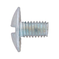 Steel 4.8 zinc-plated under head serration