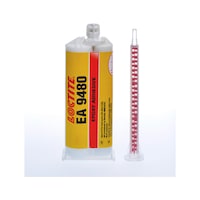 Adhesive, epoxy resin