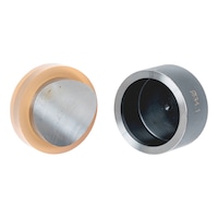 Punch head for sheet metal hole punch