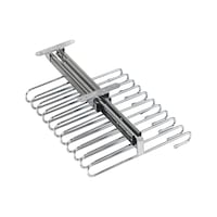 Trousers rack extendable