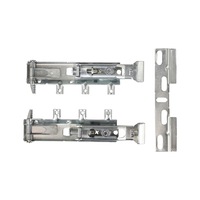 Furniture anti-tip shelf support