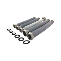 Extendible flexo kit for boiler change
