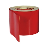 Repair tape for truck rear marking plates