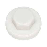 Dekknapp for fasadeskrue m. skive