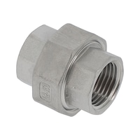 Raccord union femelle/femelle à portée conique