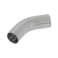 Coude à 45° avec partie droite SMS