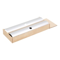 Foil holder for cutlery insert, wood