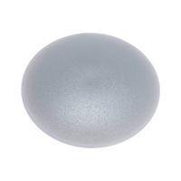 Flat cover cap for metal frame anchors