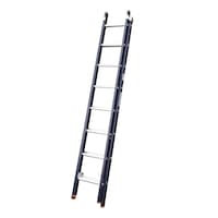 Aluminium extension ladder, narrow design 2 pieces