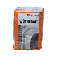 Argamassa de colagem e barramento WÜTHERM