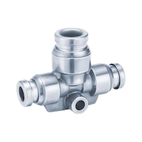 T şekilli geçmeli konnektör, paslanmaz çelik