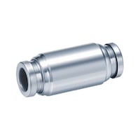Straight plug connector stainless steel