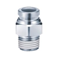 Screw-fit elbow stainless steel