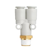 Y-Steckverschraubung 360 Grad schwenkbar KST