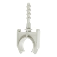 Cable clip with anchor metric