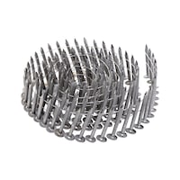 Roofing nail, stainless steel A2, grooved, braced