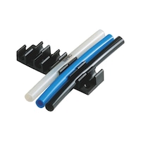 Terminal block, hose bracket