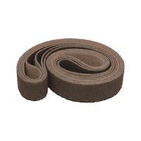 Fleece sanding belt, stationary cont sand machine