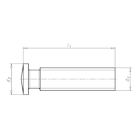 ISO 13918 steel 4.8 copper plated shape PS