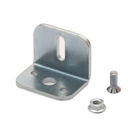 Squadretta regolabile per porta scorrevole ALUTOP 140