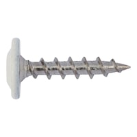 Pan head window sill screw with flange