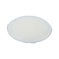 Flat cover cap, for hexalobular socket and AW drive