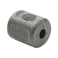 Isolatiekap, kogelkraan