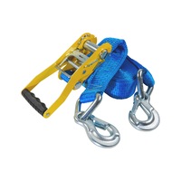 Cinghia A Cricchetto Flexmo 5m X 25mm – Cinghia Di Fissaggio Per Carico, Prodotta In Germania (DIN EN12195-2)