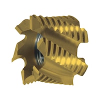 Yüz frezesi, HSCo DIN 1880 tip NR TiN