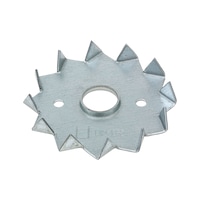 Single-sided tooth plate connector type C2