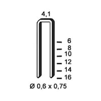 Agrafe, stanox, série TK