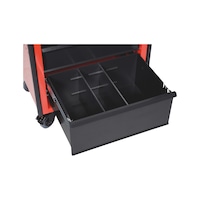 Deliaci prvok pre dielenský vozík Compact