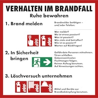 What to do in the event of fire