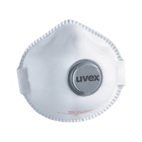 Breathing mask FFP2 Uvex silv-Air exccel 7212