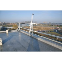 Fall arrester folding support