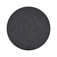 Sandpaper disc for mineral materials