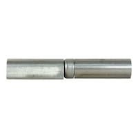 Weld-on ball-bearing hinge