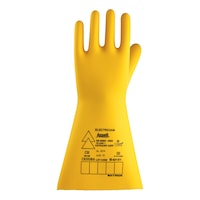 Protective glove, Ansell E017Y Class 1 14 Yellow