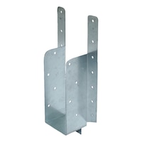 Joist hanger with lug, bendable