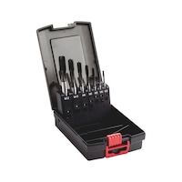 Assortiment de tarauds machine HSCo fonte professionnelle, TiAlN, DIN 371/376 M3-M12