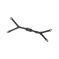 Yoke chin strap, 4-point, Uvex