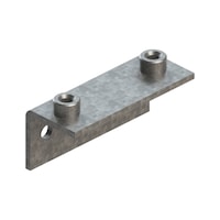 DIN 3015-1 bracket, zinc-plated steel W.TEC series