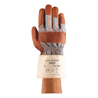 Védőkesztyű, nitril, Ansell HYDTUF 52-547