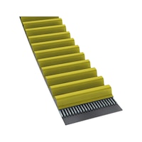 Toothed belt 8CTD, polyurethane