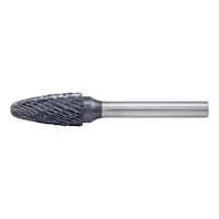 Carbide burr multi-performance TiAlSiN