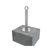 Anchor point ABS lock X for abseiling