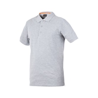 Polo shirt Job+ logo Blue Leaf