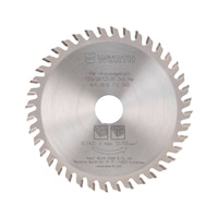 Circular saw blade for wood for cordless hand-held circular saws
