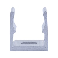 Aluminium clip