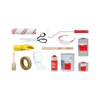 1 parça düz çatı izolasyonu, PRO set 26 parça